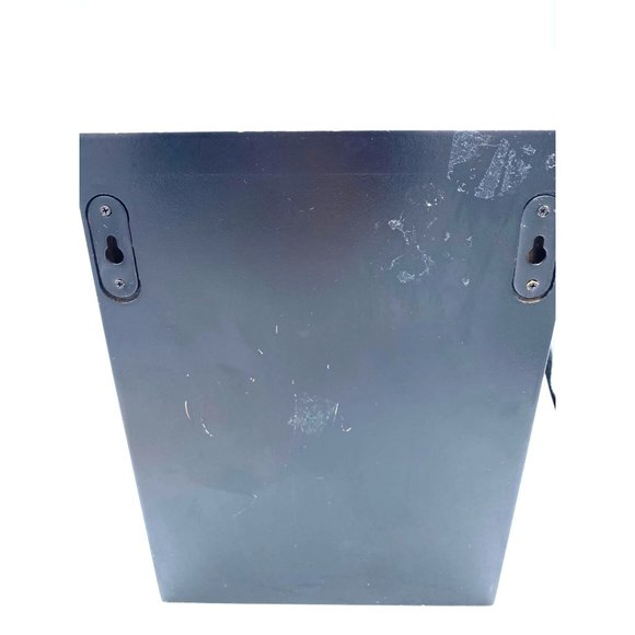 French Savon Des Gentils Bebes Small Wooden Shelf With Tile Display and Metal H - Picture 5 of 8